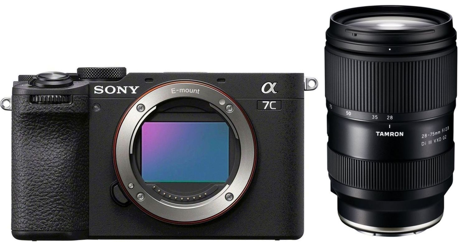 Sony Alpha 7C II Systeemcamera Zwart + Tamron 28-75mm f/2.8 Lens
