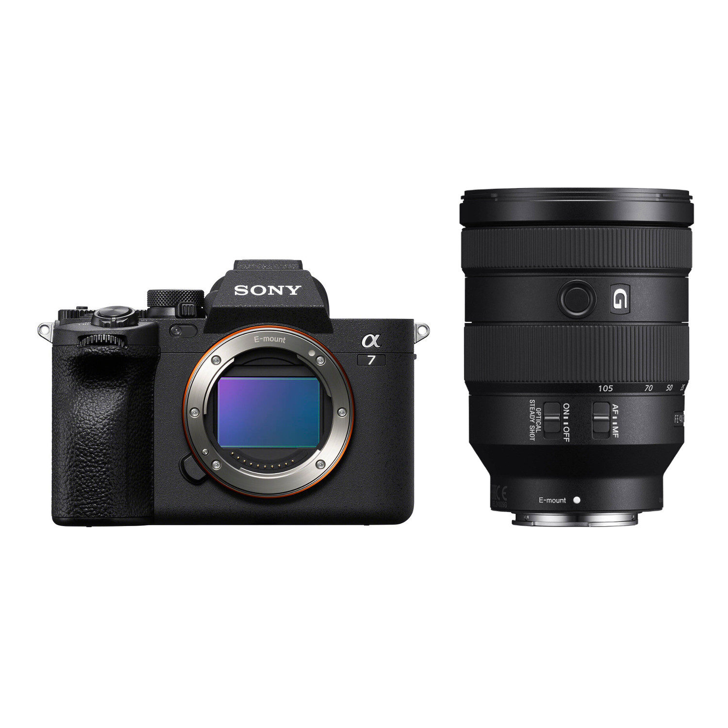 Sony Alpha A7 IV systeemcamera met 24-105mm f/4.0G OSS objectief