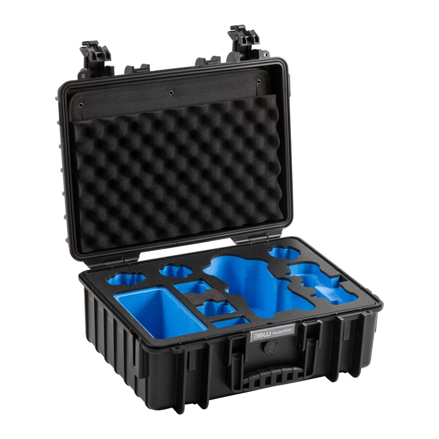 B&W Outdoor Case Type 5000 Zwart voor DJI Mavic 4 Pro Fly More Combo
