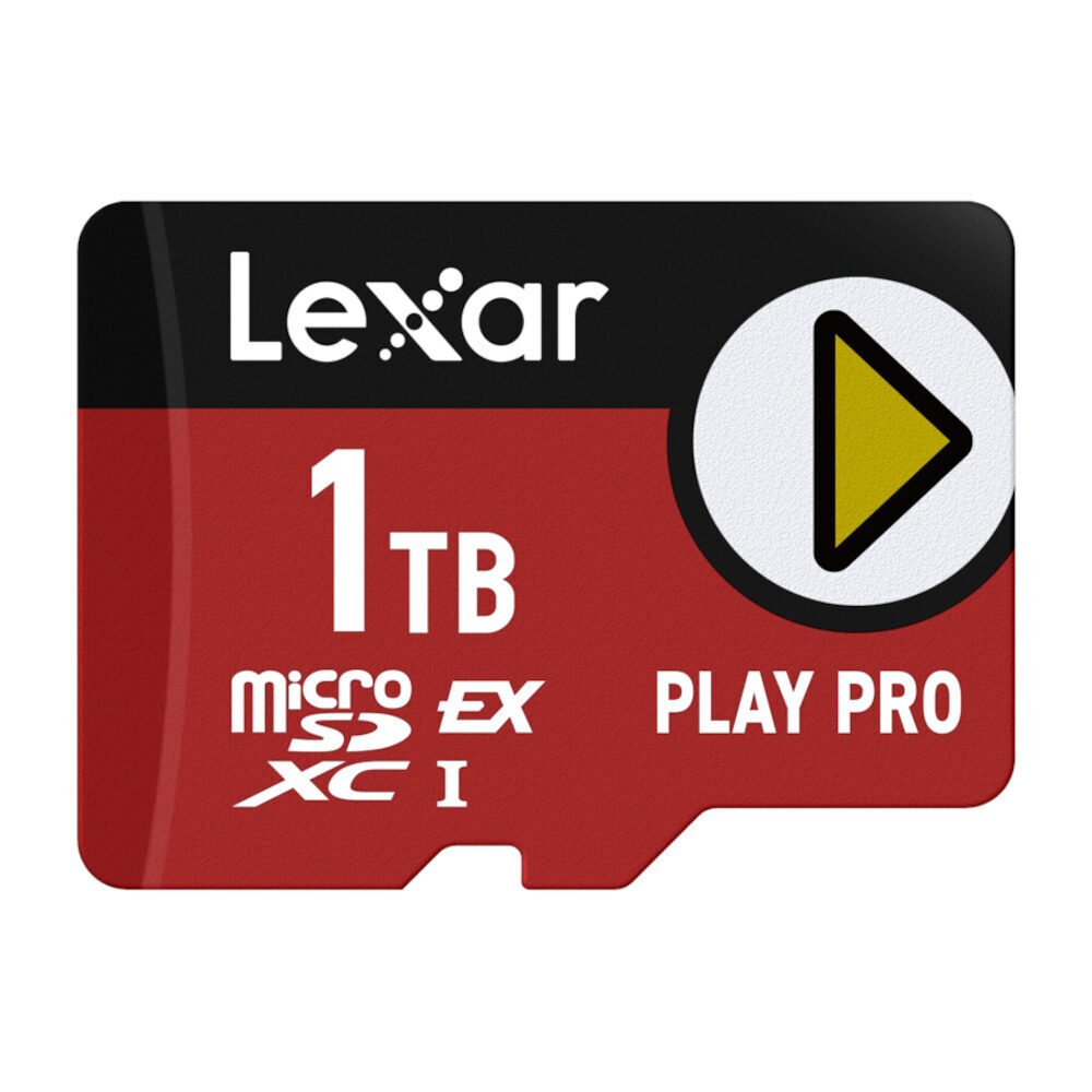 Lexar 1TB Micro SD PLAY Pro R900/W600MB/s geheugenkaart