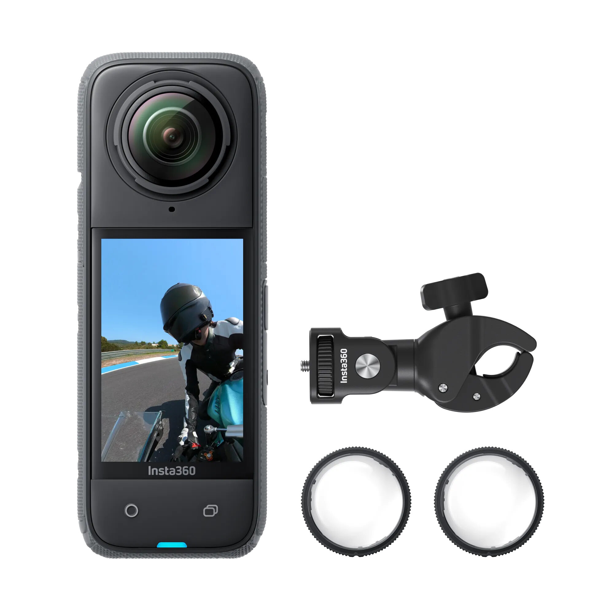 Insta360 X4 360-graden actiecamera Motorfiets Bundel