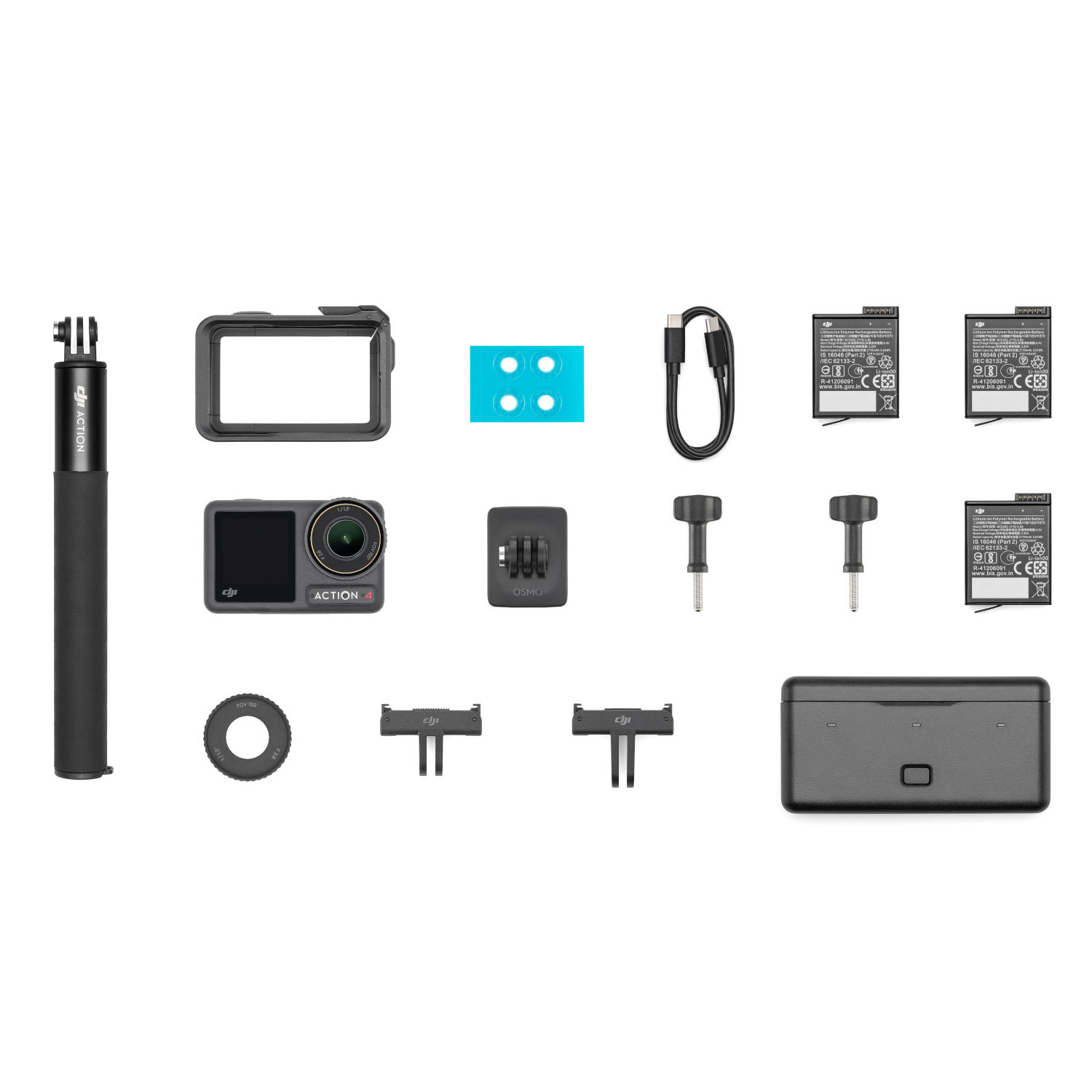 DJI Osmo Action 4 Adventure Combo actiecamera