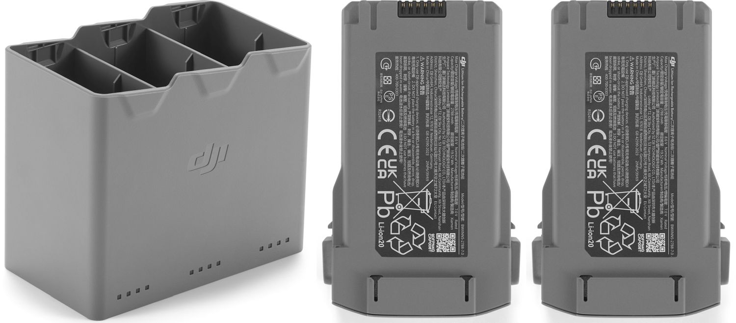 DJI Mini 5 Pro Two-Way Charging Hub + 2 Intelligent Flight Batteries
