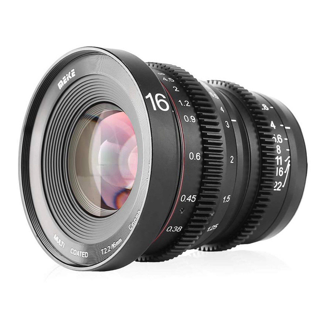 Meike 16mm T2.2 MFT-mount objectief
