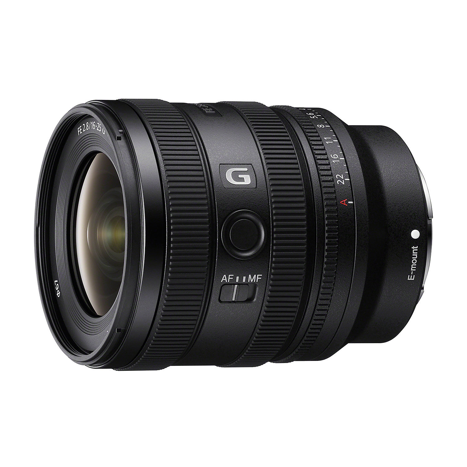 Sony FE 16-25mm f/2.8 G groothoeklens voor fullframe camera's
