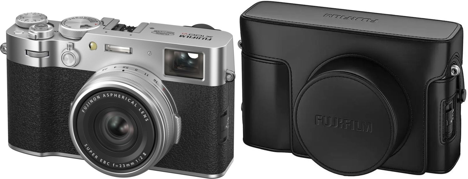 FUJIFILM X100VI zilver + LC-X100V cameratas