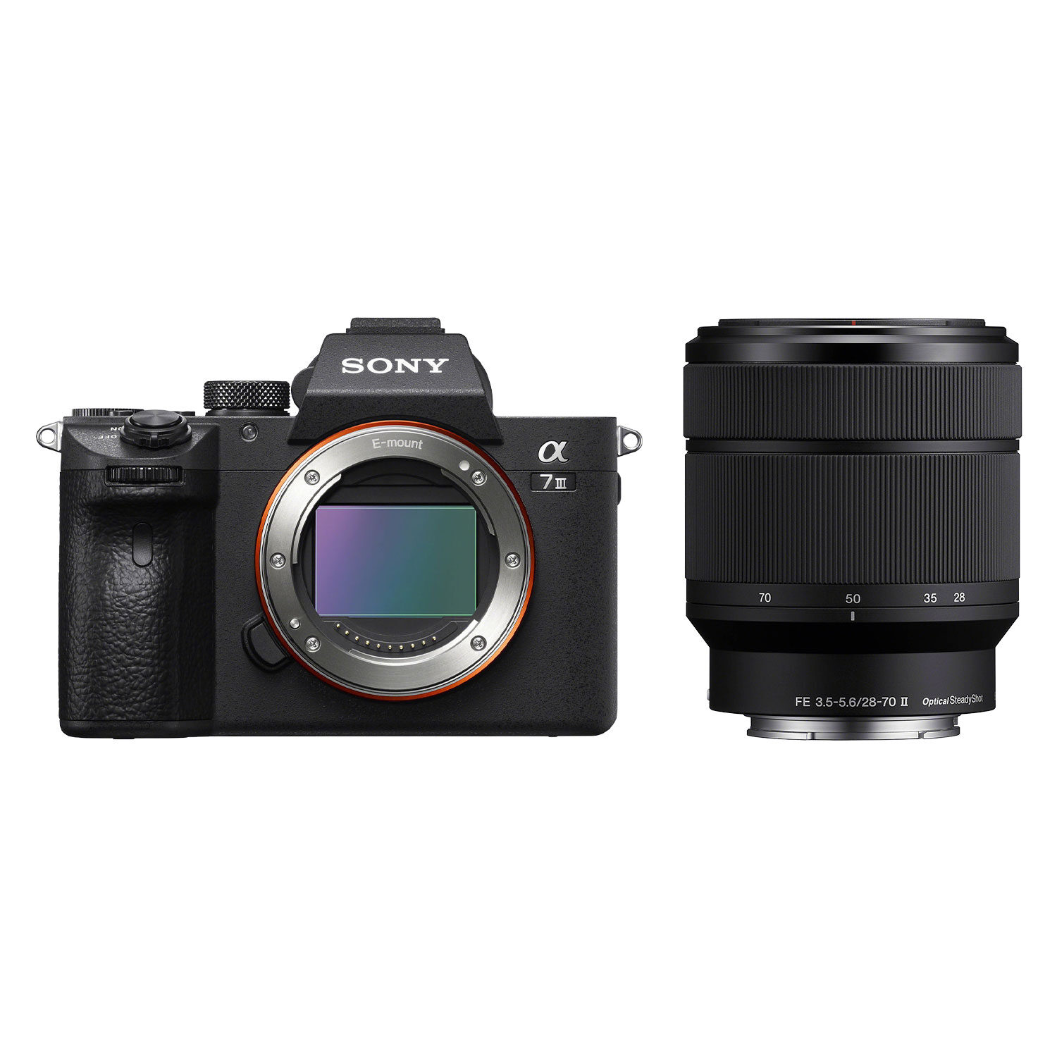 Sony Alpha A7 III Systemkamera mit 28-70mm II Objektiv