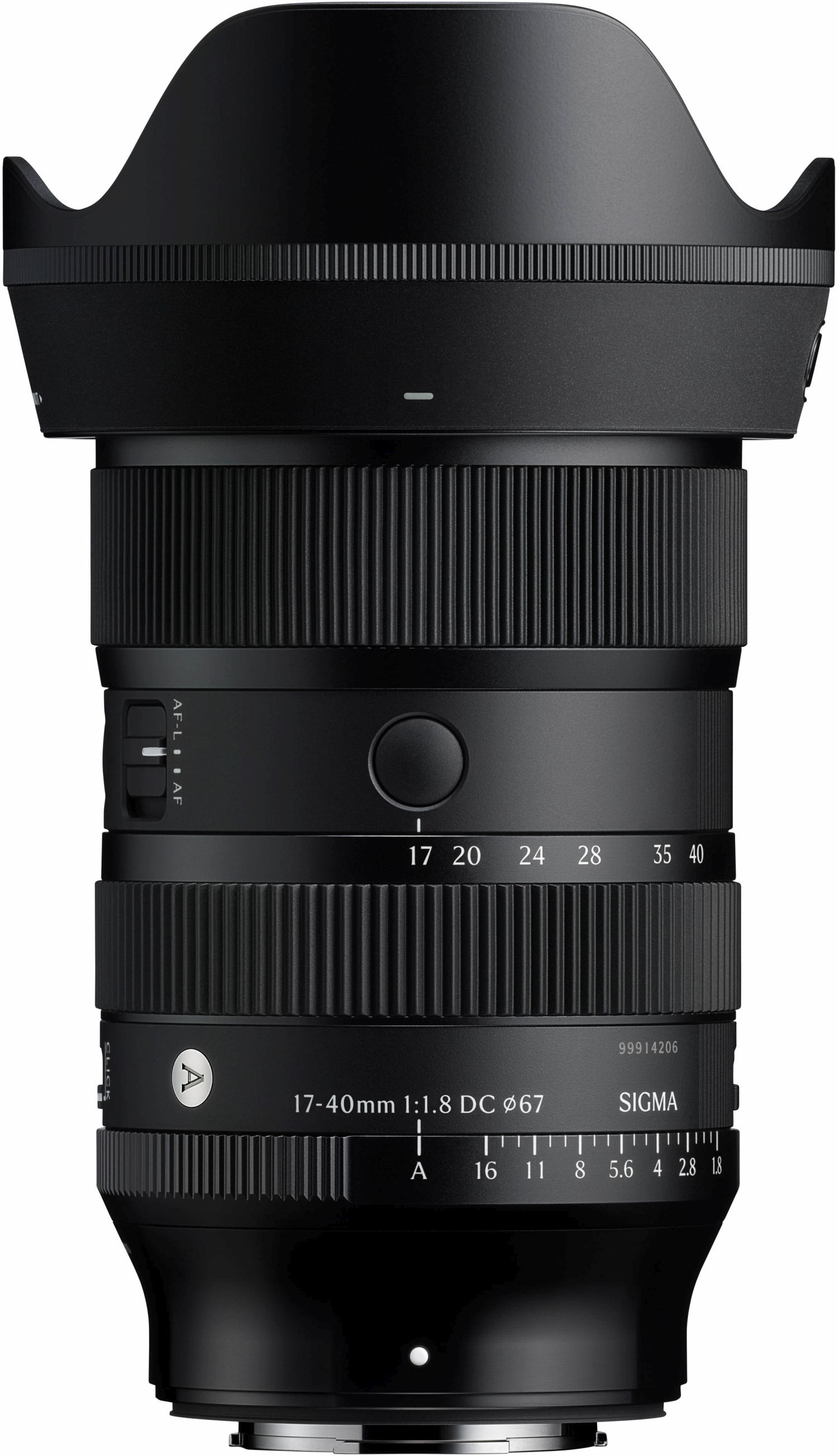 Sigma 17-40mm f/1.8 DC (A) F/ X-Mount objectief