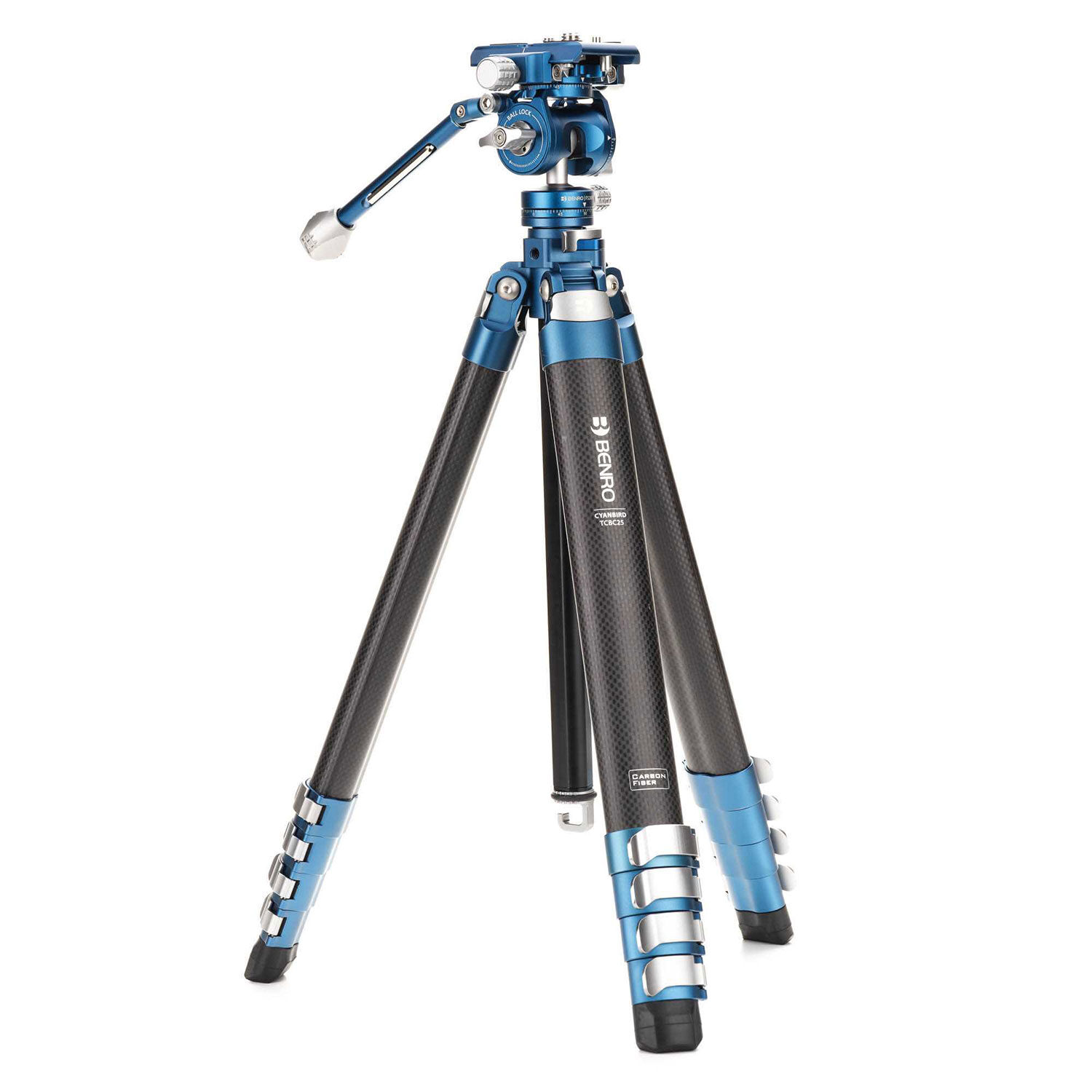 Benro Cyanbird Carbon Videostatief met FS20PROC501 Videokop