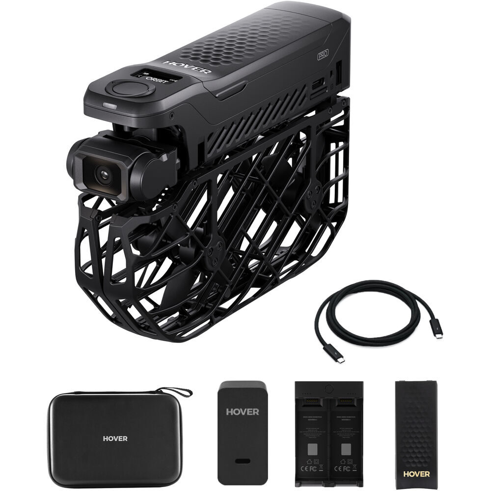 HoverAir X1 Pro Basic Combo Zwart opvouwbare cameradrone