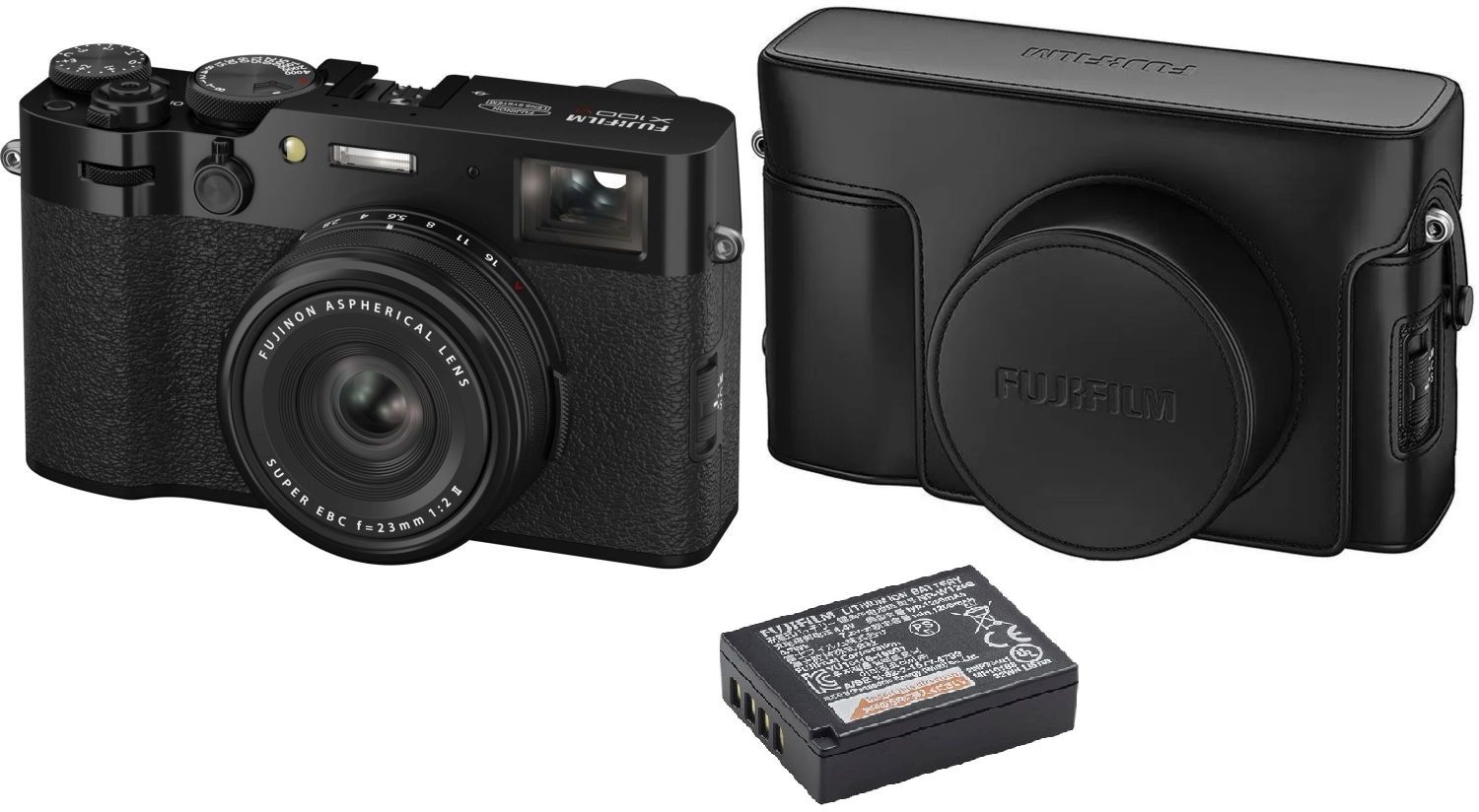 FUJIFILM X100VI Zwarte Compactcamera
