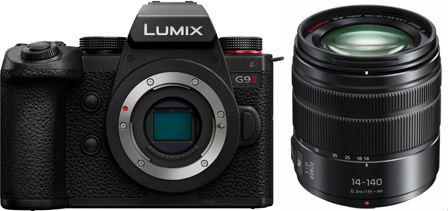 Panasonic Lumix G9 II systeemcamera met Lumix G Vario 14-140mm f3,5-5,6 II OIS lens