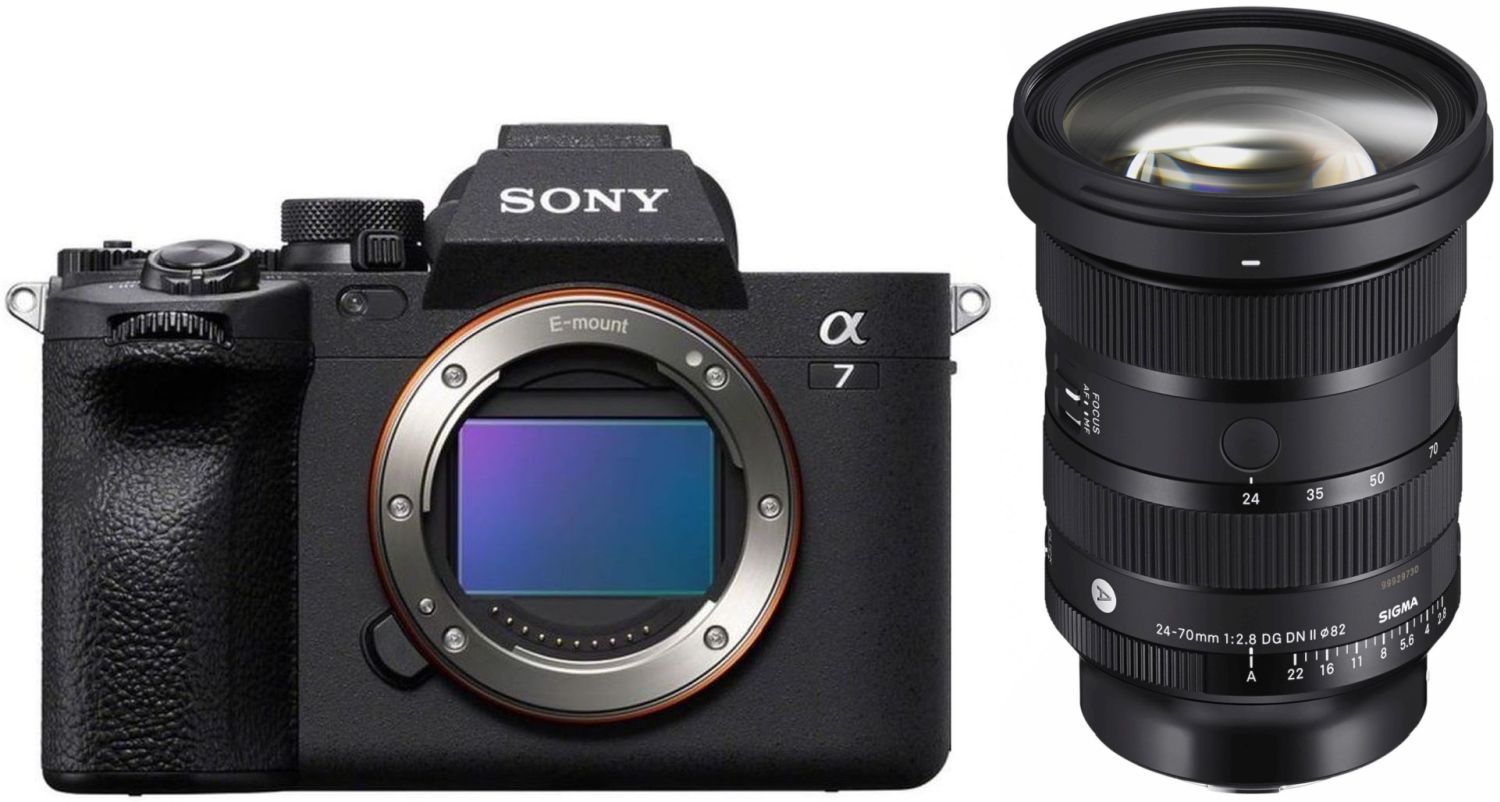 Sony Alpha ILCE-7 IV Systeemcamera met Sigma 24-70mm f2.8 DG DN II Lens