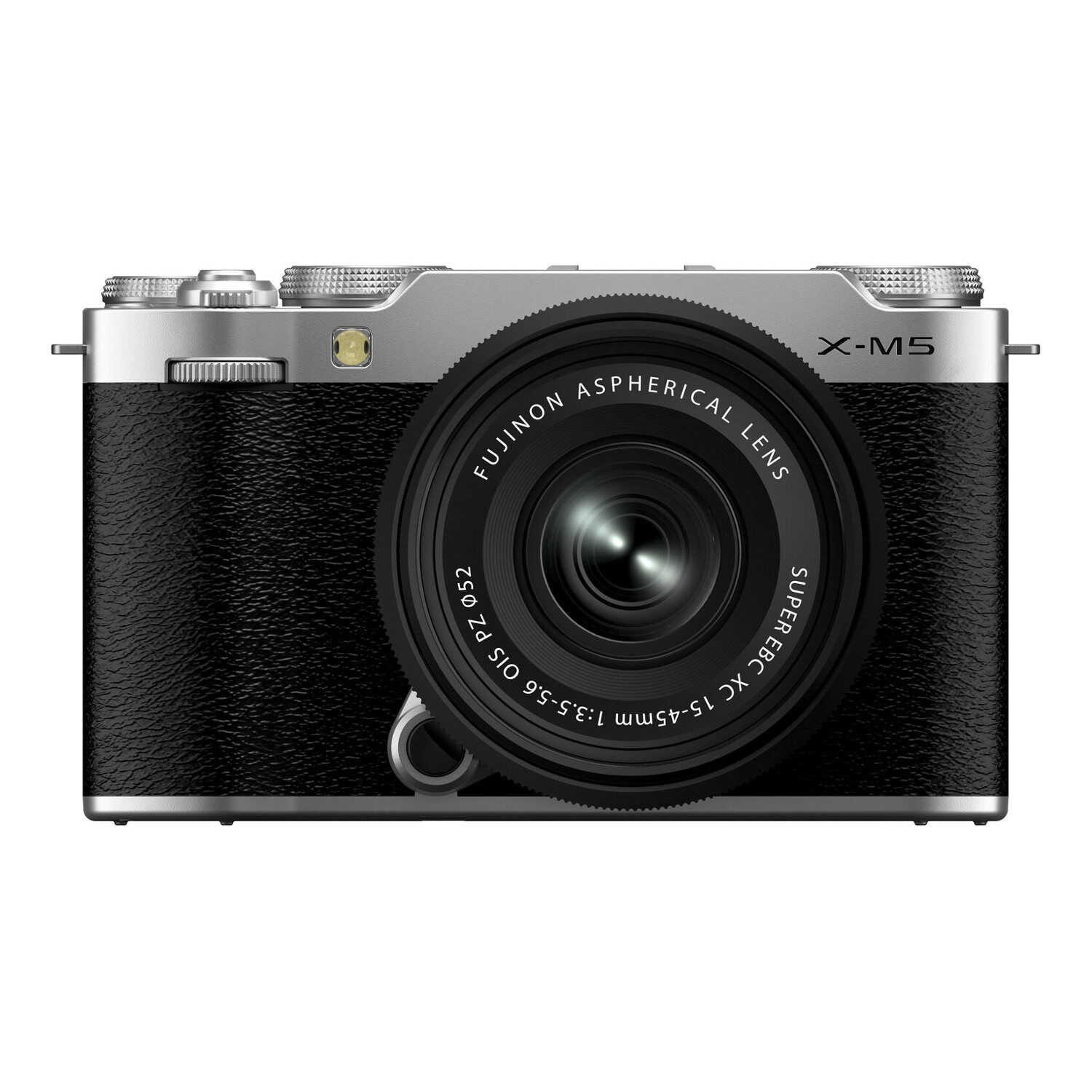 Fujifilm X-M5 Systemkamera Silber + XC 15-45mm Objektiv