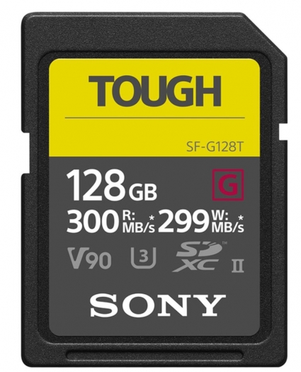 Sony 128GB SDXC UHS-II R300 Tough SF-G128T geheugenkaart