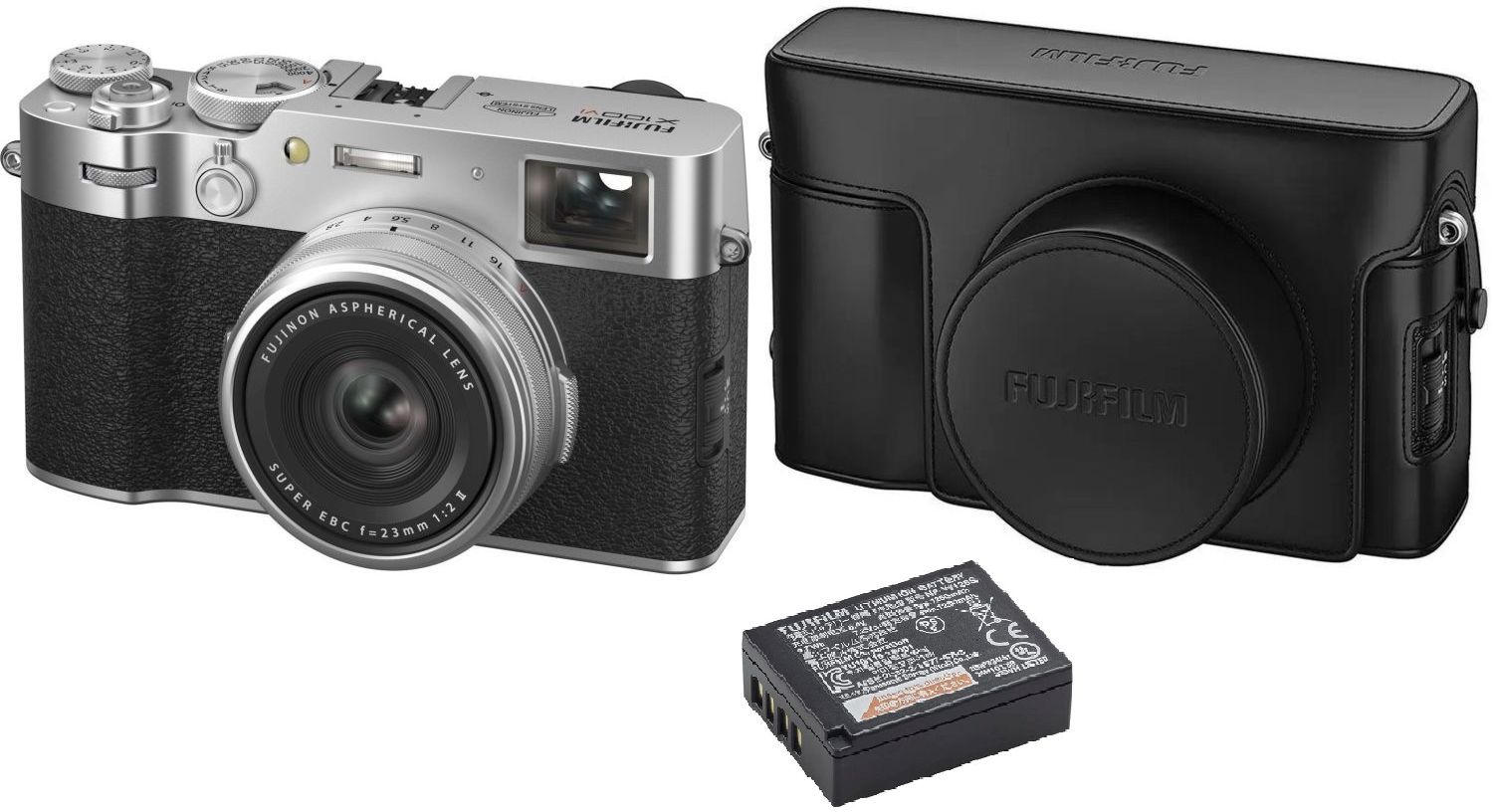 FUJIFILM X100VI zilver + NP-126 + LC-X100V