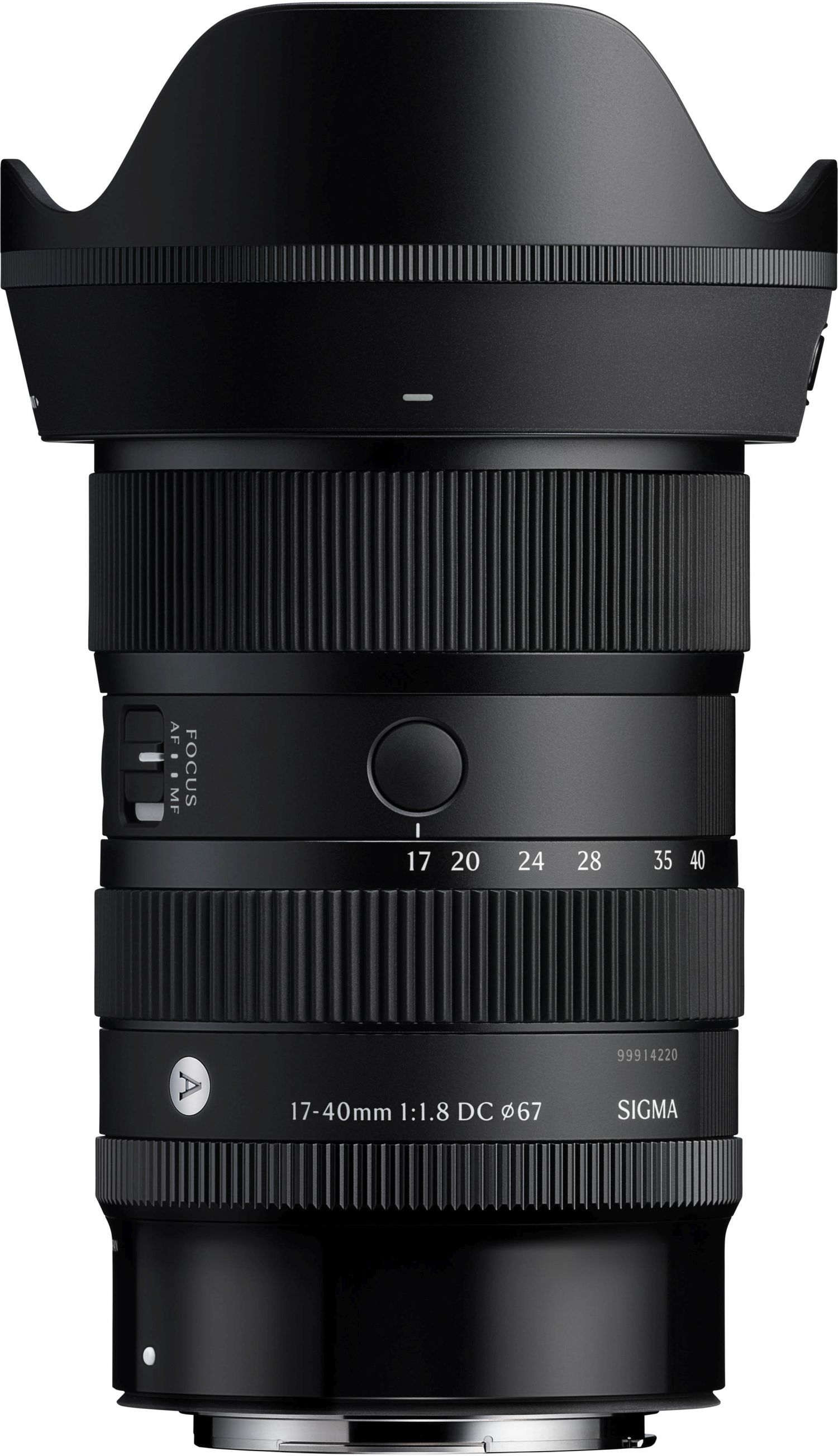 Sigma 17-40mm f/1.8 DC (A) F/ RF-Mount lens
