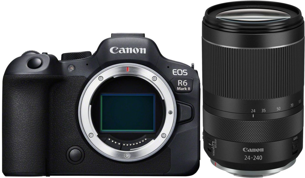 Canon EOS R6 II systeemcamera met RF 24-240mm f/4-6.3 IS USM objectief