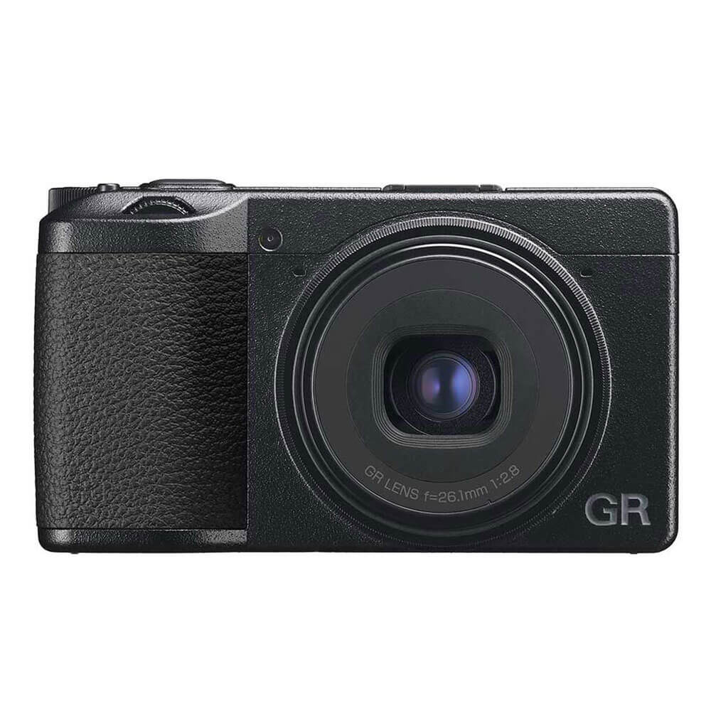 Ricoh GR IIIx compactcamera Zwart