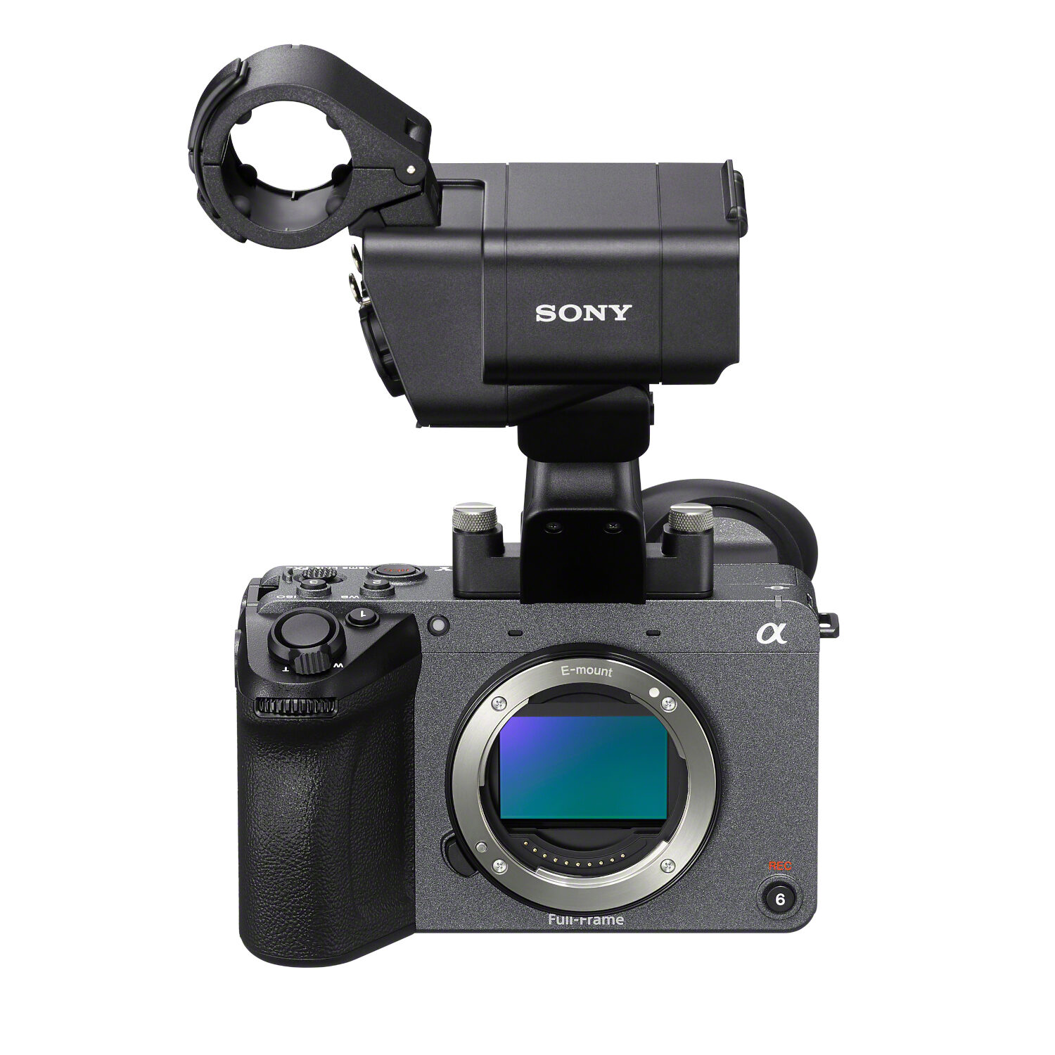 Sony Cinema Line FX2 videocamera met XLR handgreep